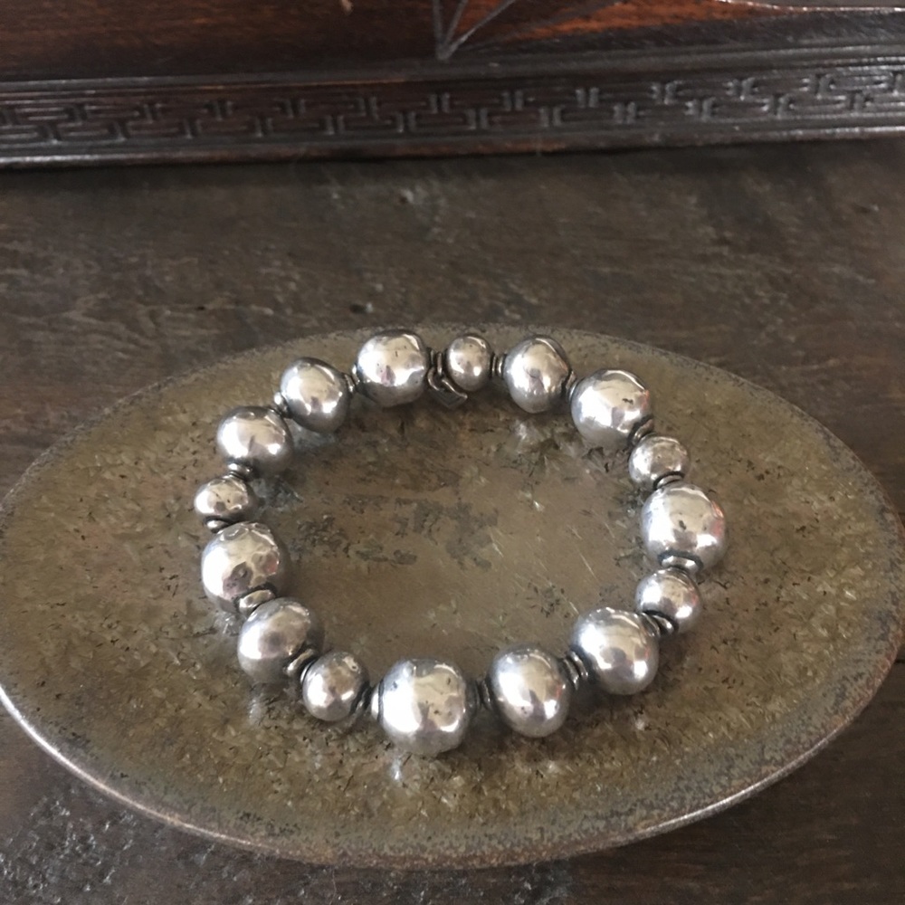 Stretch Sterling Silver Bracelet